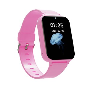 Smartwatch per Bambini delle Scuole Elementari, Design Quadrato, Cinturino in Silicone, Display TFT Touch Screen, Funzione Foto e Chat - Product Image 3