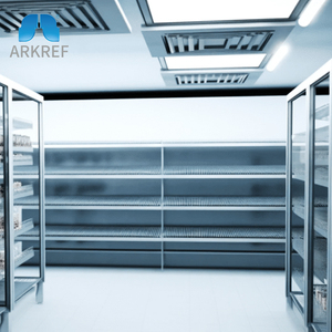 Chambre froide et congélateur commerciaux sur mesure avec portes vitrées, étagères, moteur et unité modulaire - Product Image 2