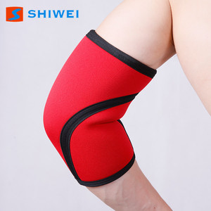 Protector de Codo Shiwei de 7mm, Material de Buceo, Transpirable, Protección Contra Impactos, para Baloncesto, Levantamiento de Pesas, Unisex, Ajuste Universal - Product Image 2