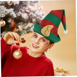 Chapeau d'elfe <span class=keywords><strong>de</strong></span> Noël avec oreilles, accessoires <span class=keywords><strong>de</strong></span> fête costumée, Gorro <span class=keywords><strong>De</strong></span> Navidad, Chapeus Natal, Chapeau <span class=keywords><strong>Noel</strong></span>, jeu d'elfe, chapeaux <span class=keywords><strong>de</strong></span> Noël amusants pour adultes - Product Image 3