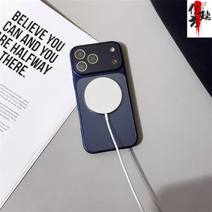 Cambiar <span class=keywords><strong>13</strong></span> <span class=keywords><strong>14</strong></span> 15 16 a 17 Nuevo diseño Magnético AG Glass Frost Funda para teléfono móvil para Apple <span class=keywords><strong>iPhone</strong></span> 17 <span class=keywords><strong>Pro</strong></span> Max funda Nuevo <span class=keywords><strong>y</strong></span> original - Product Image 4