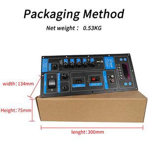 Bo mạch âm thanh Bluetooth T28 công suất cao dành cho amply gia đình, phụ kiện khiêu vũ ngoài trời & karaoke với hiệu ứng âm vang - Product Image 2