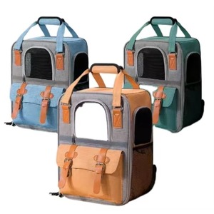 Muestra gratuita de mochila para perros, bolsa de transporte para mascotas con malla para perros pequeños, gatos y cachorros, mochila cómoda para gatos - Product Image 1