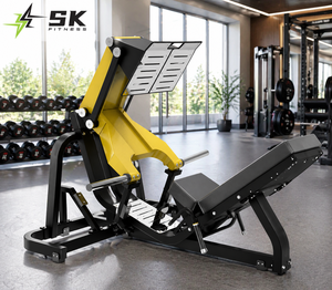 Máquina <span class=keywords><strong>de</strong></span> prensa <span class=keywords><strong>de</strong></span> piernas SK <span class=keywords><strong>de</strong></span> 45 grados con estructura <span class=keywords><strong>de</strong></span> seguridad <span class=keywords><strong>de</strong></span> acero resistente, equipo <span class=keywords><strong>de</strong></span> fitness comercial para entrenamiento <span class=keywords><strong>de</strong></span> piernas en gimnasio - Product Image 1