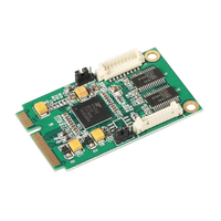 Tarjeta Mini PCIe a RS232 Industrial Exar XR17V352, Adaptador de Expansión Serial de 2 Puertos DB9, Controlador COM para Automatización POS IPC