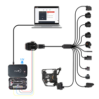Kit de cables GODIAG 9 en 1 para prueba de caja de cambios VAG DSG DQ200 DQ500 DL501 DL382, lectura y escritura de datos de ECU, compatible con AUTEL G-BOX Xhorse