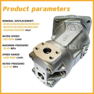 Moteur à piston hydraulique à axe coudé High Bomba A2FM28 A2FM32 A2FM45 A2FM63 A2FM80 A2FM90 A2FM125 - Product Image 3