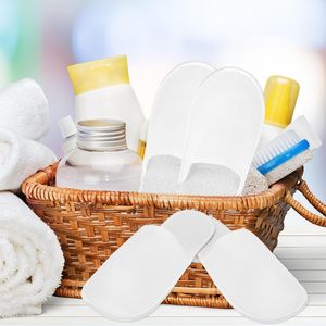 Pantuflas de Spa, Pantuflas Desechables Antideslizantes para Huéspedes, Casa, Interior, Baño, Dormitorio, Hotel, Pantuflas para Novia - Product Image 1