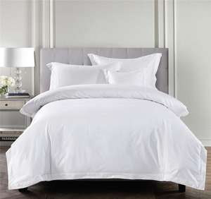 Juego de ropa de cama de hotel con color, edredón 2020 algodón, venta al por mayor, novedad de 100% - Product Image 1