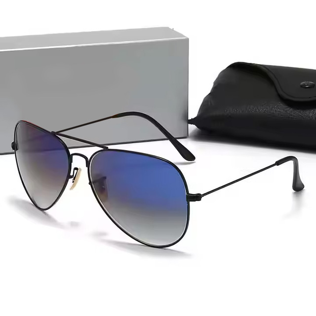 Men Sun Glasses Vintage Retro Unisex Polarized Sunglasses with logo