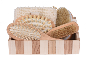 Lungo Manico In Legno Naturale Setole Massager Del Corpo bagno <span class=keywords><strong>set</strong></span> bagno <span class=keywords><strong>set</strong></span> regalo <span class=keywords><strong>spa</strong></span> Per Le Donne Degli Uomini Della Pelle - Product Image 4