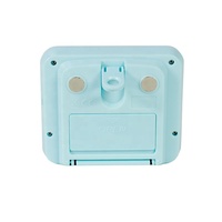 ABS Alarm Timer Digital 2 saluran, Timer Digital 2 saluran, bertenaga baterai bahan plastik logam untuk penggunaan rumah tangga, aplikasi dapur