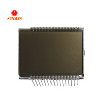 Dispositif médical de diagnostic glucomètre sanguin glucomètre affichage personnalisé mono segment tn écran lcd
