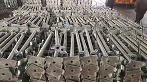 <span class=keywords><strong>Échafaudage</strong></span> peint galvanisé Ajuster les jambes Base à vis solide <span class=keywords><strong>Échafaudage</strong></span> Base réglable Jack - Product Image 6