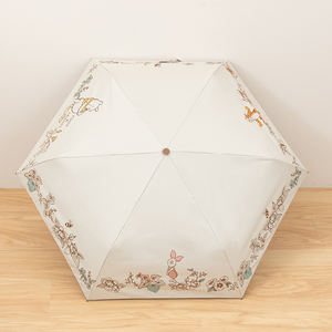 Haute qualité personnalisé 8K côtes UV parapluie semi-automatique prévention inverse pliant parasol adultes extérieur pluvieux caractéristiques - Product Image 2