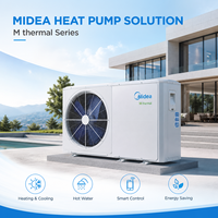 Pompe à chaleur thermique M Thermal Air Source, maximum six unités connectées, double zone, contrôle par application Wifi, pour hôtel et appartement