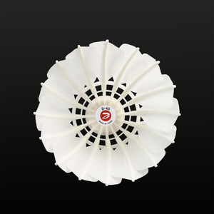 Super Durable 3in1 Goose Feather Shuttlecock Professional <strong>Badminton</strong> D45 for Training with Cork Head Reusable Cost-Effective - Product Image 2