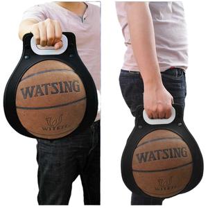 Bolsa de Transporte para Baloncesto Work Record, de Nailon Negro con Mosquetón, para Viajes y Uso al Aire Libre - Product Image 5