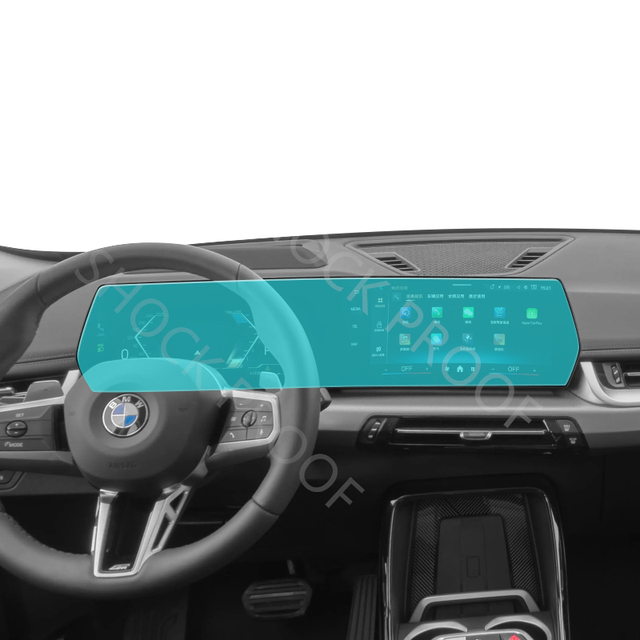 BMW Car Navigation Screen Protector for BMW Mini Cooper X1 X2 I3 I4 I7 3 Series X3 X4 Anti Shock Unbreakable Screen Protector