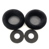 Coussinets d'oreille de remplacement pour AKG K601 K701 K702 Q701 K702 K612, en tissu velours respirant, anti-bruit