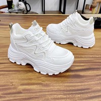 Chaussures de course décontractées respirantes à semelle épaisse et antidérapante pour femmes, idéales pour les activités de plein air – Nouvelle collection en promotion