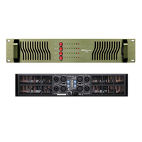 Amplificateur de puissance Berserk 4.16 Classe H 2U 3200W 4 canaux 4 ohms avec connectivité en pont/en parallèle XLR/Speakon pour usage professionnel