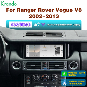 Reproductor Multimedia de Navegación Android de 10.25 Pulgadas Krando para Range Rover Vogue V8 L322 2002-2013, Radio para Auto, GPS, Carplay Inalámbrico - Product Image 3