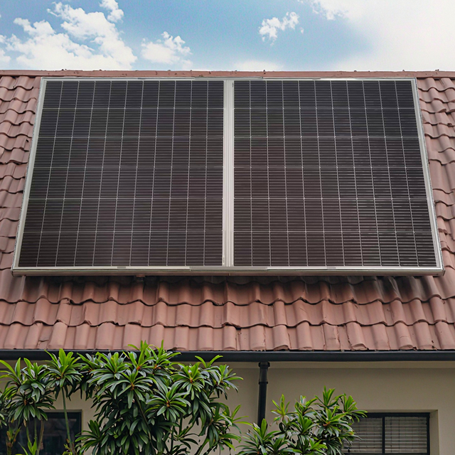 Perc Solar Panel 550W Eco-Friendly Half Cut Mono Cell Monocrystalline Silicon for RV Household EU Warehouse Home Appliance Part