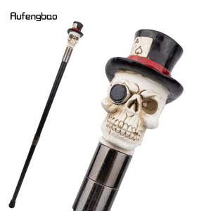 Bâton de marche Rufengbao Skull Top Hat 94 cm en acier carbone, canne de randonnée, accessoire de mode - Product Image 3