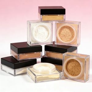 Poudre Libre Fixatrice Matifiante et Waterproof à l'Huile Minérale OEM, Fini Mat, Formule Exclusive pour Maquillage Professionnel - Product Image 1