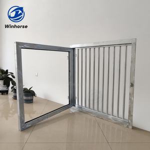 गर्म डुबकी गैल्वेनाइज्ड स्टील हॉर्स बैन विंडो के साथ गर्म डुबकी गैल्वेनाइज्ड स्टील हॉर्स बैर्न विंडो - Product Image 1