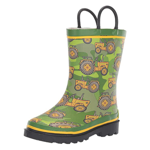 Bottes de pluie imperméables pour enfants, bottes en caoutchouc, motif dessin animé en 3D, pour garçons, vente en gros, - Product Image 1