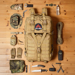 LUPU Tactical 45L Molle Tactical Backpack for Outdoor Sport Camping Walking Oxford Men's Tactical Mochilas Taticas Backpack Bags - Product Image 3