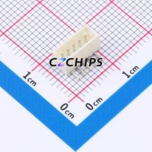 ZX-ZH1.5-5PWZ Wire-to-Board Pin Header Bent Lead Through Hole,P=1.5mm Connector 1x5P 1.5mm Right Angle Insert ZH - Product Image 1