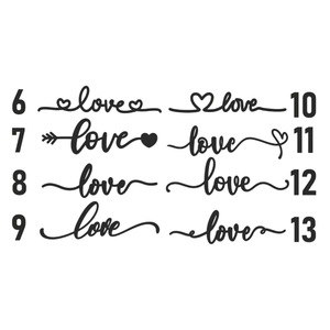 ท็อปเปอร์เค้กอะคริลิค รูปน้ำผึ้งและความหวาน สำหรับตกแต่งเค้กวันวาเลนไทน์และวันเกิด - Product Image 3