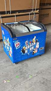 <span class=keywords><strong>Congelador</strong></span> de helados al por mayor de China, directo de fábrica, vitrina para paletas, <span class=keywords><strong>congelador</strong></span> horizontal con puerta de cristal curva deslizante - Product Image 4