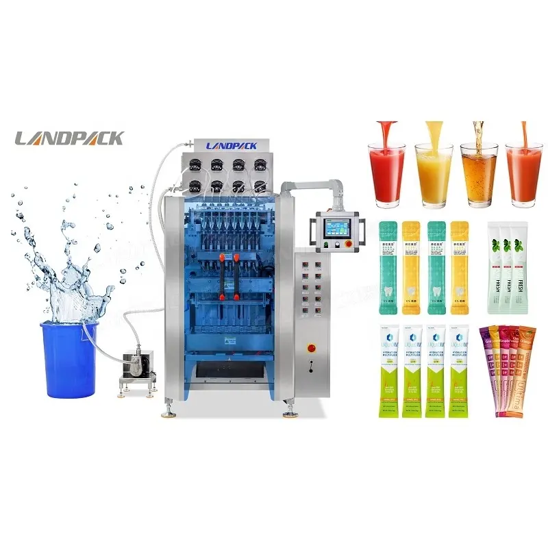 Vertical Sauce Tomato Paste Liquid Honey Stick Sachet Filling Packing Machines Machine