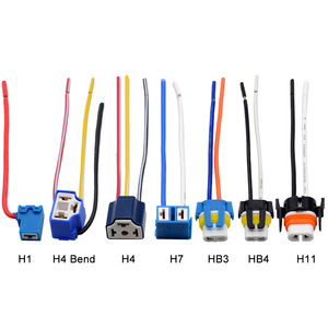 <span class=keywords><strong>H4</strong></span> Faro Dell'automobile Testa Maschile di Estensione del Connettore Lampadina Presa di corrente con Cablaggio Heavy Duty Adattatore Connettore Della Lampada - Product Image 6