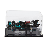 Grande vitrine en acrylique compatible avec les voitures miniatures à l'échelle 1/8 et la vitrine anti-poussière LEGO Supercars Collector