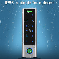 Contrôleur d'accès Bluetooth HF3 TTlock, étanche, avec clavier à empreintes digitales, pointeuse de présence, déverrouillage à distance, système d'accès aux portes
