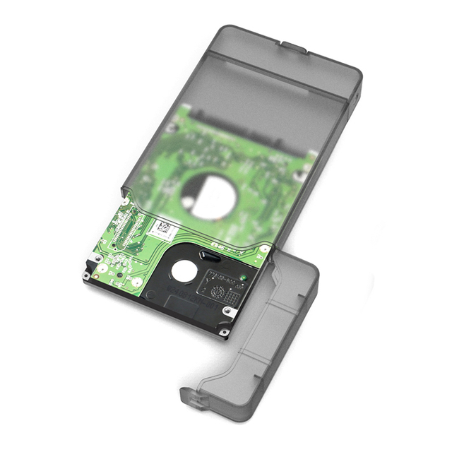 9.5mm 2.5 Inch SATA HDD SSD Plastic Protective Case Enclosure Shell Housing