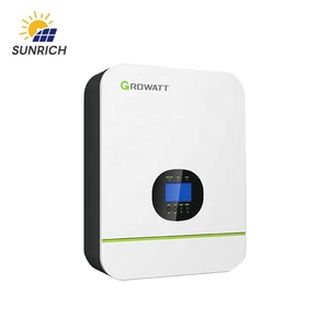 Factory Price Growatt SPF 3000tl Hvm-24 Off-grid Growatt <strong>24v</strong> <strong>Inverter</strong> 3KW Solar Energy System - Product Image 1