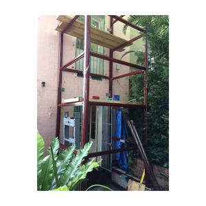 Lift Lift rumah luar ruangan, Lift rumah kecil dengan poros struktur baja pengangkat Mini untuk Lift Lift - Product Image 5