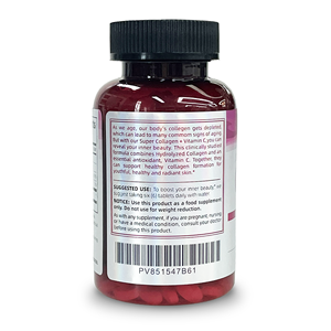 <span class=keywords><strong>Compresse</strong></span> <span class=keywords><strong>di</strong></span> collagene con <span class=keywords><strong>vitamina</strong></span> <span class=keywords><strong>C</strong></span> e biotina 360 contare Non ogm supporto per la crescita dei capelli pelle bagliore delle unghie forza e la salute delle ossa - Product Image 4