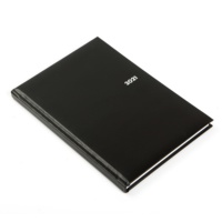 Impression promotionnelle faite sur commande de carnet de Journal de planificateur d'affaires de couverture rigide