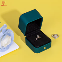 Vente chaude femmes boucles d'oreilles boîte à bagues Portable boîte de rangement de bijoux en cuir PU petite boîte à bijoux Relogio Masculino