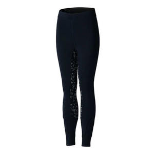 Factory Wholesale Equestrian <b>Green</b> Color Full Seat Silicon Printing Tights Horse Riding Pants <b>Legging</b> - Product Image 2