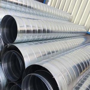 Conduit spiralé <span class=keywords><strong>galvanisé</strong></span> 80x2000mm, épaisseur 0,5-2,0mm, pour ventilation CVC et climatisation - Product Image 4