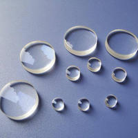 Lentille de protection pour découpe laser, verre optique, miroir de focalisation, fenêtre en quartz, revêtement antireflet 1064nm