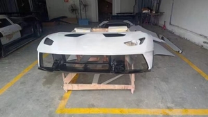 Pour <span class=keywords><strong>Lamborghini</strong></span> Gallardo Kit de mise à niveau Hurricane STO assemblage de pare-chocs avant pare-chocs arrière capot moteur-nouvel attelage de remorquage - Product Image 4